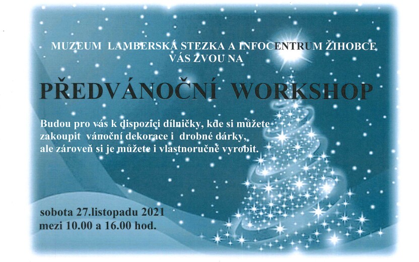 Předvánoční workshop - ZRUŠENO